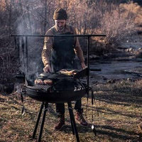 TCCS Barebones Cowboy Fire Pit Grill Grate - 30"