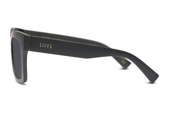 Liive Lima Matt Black Sunglasses