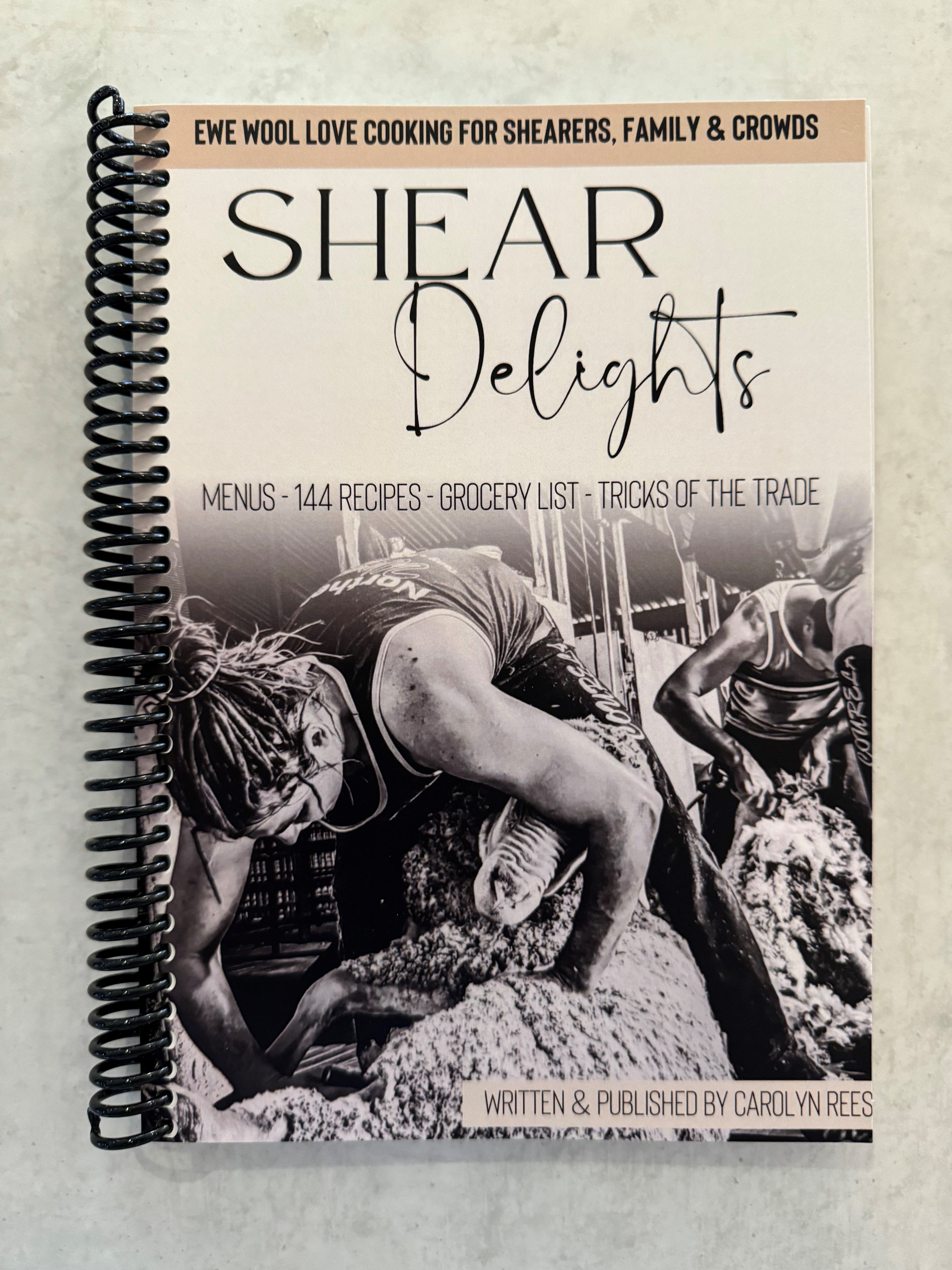 shear delights, recipes, station cooking, cookbook, grenfell nsw, the conron store