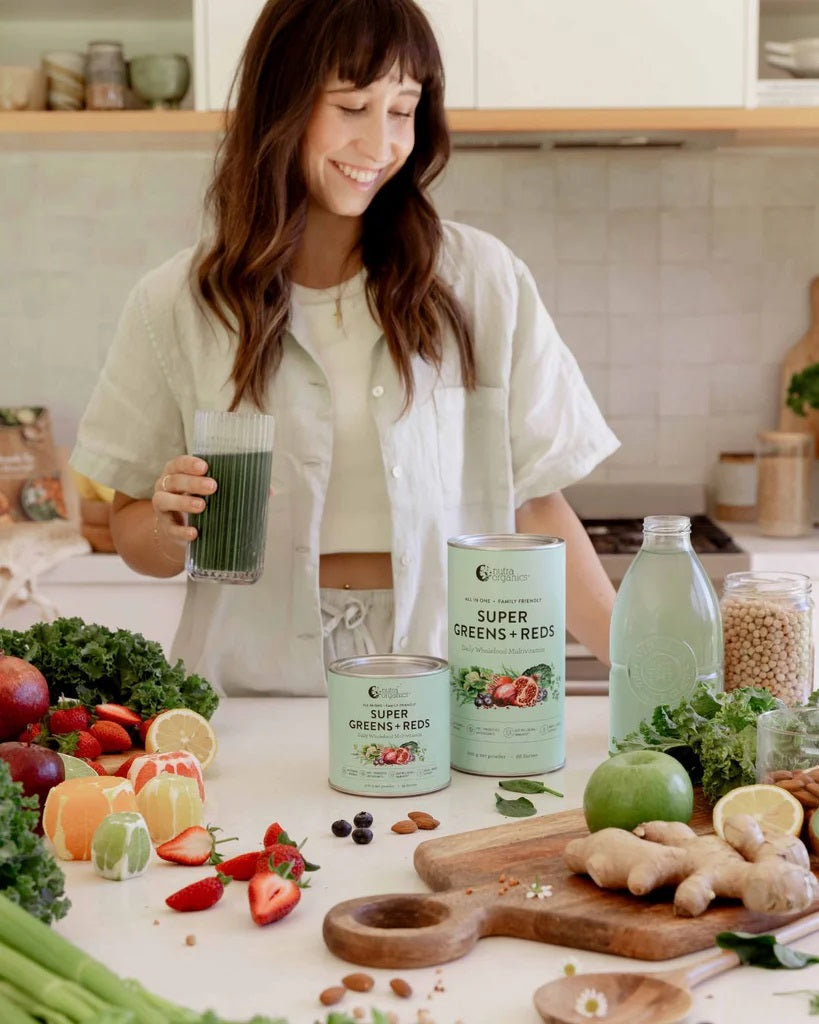 TCCS Nutra Organics Super Greens & Reds 150g