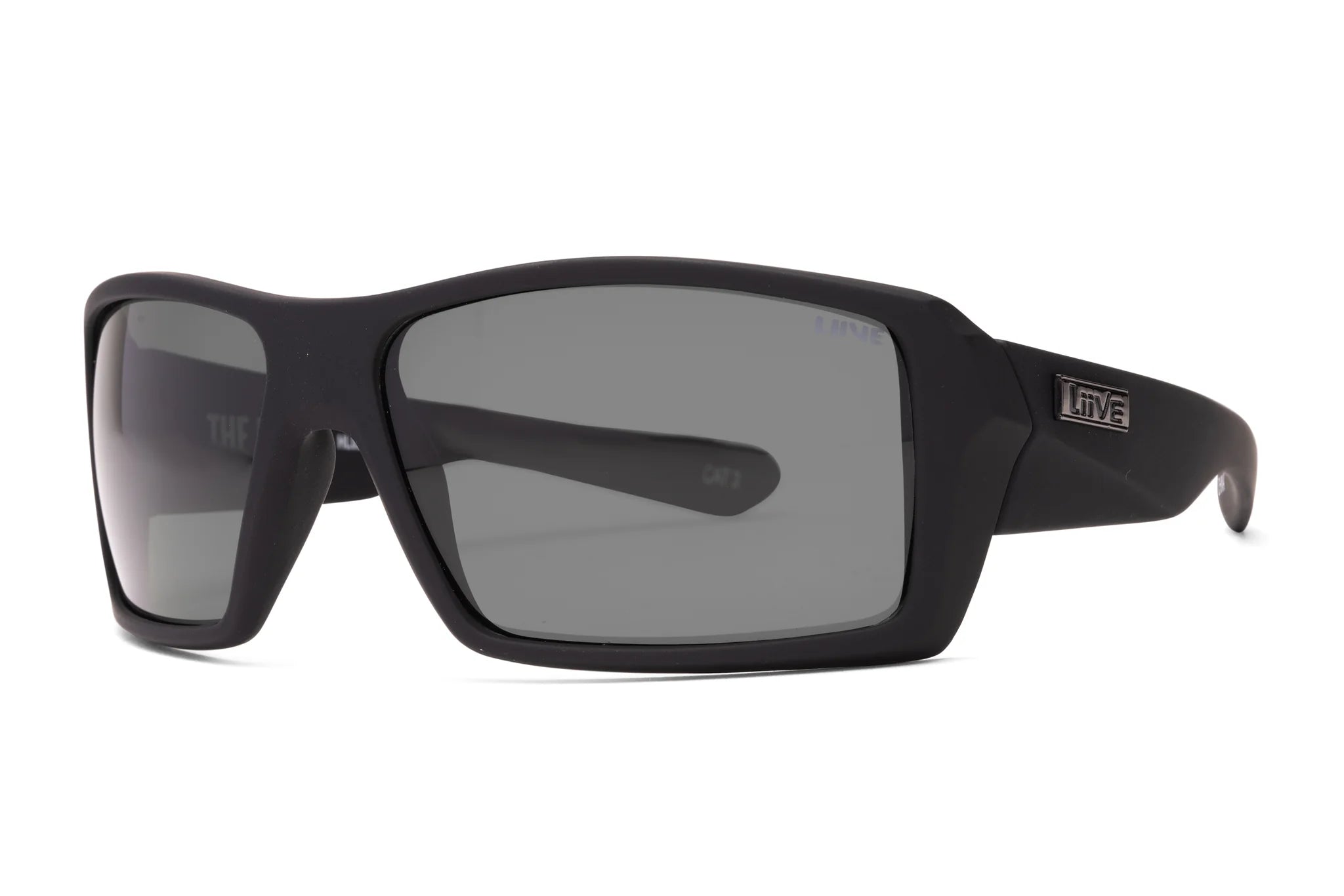 Liive The Edge Polar Float Matt Black Sunglasses