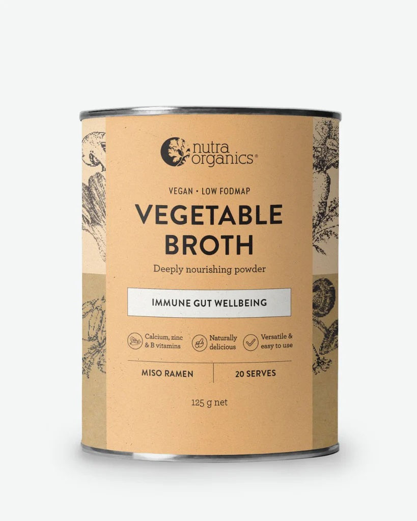 TCCS Nutra Organics Vegetable Broth Miso Ramen 125g