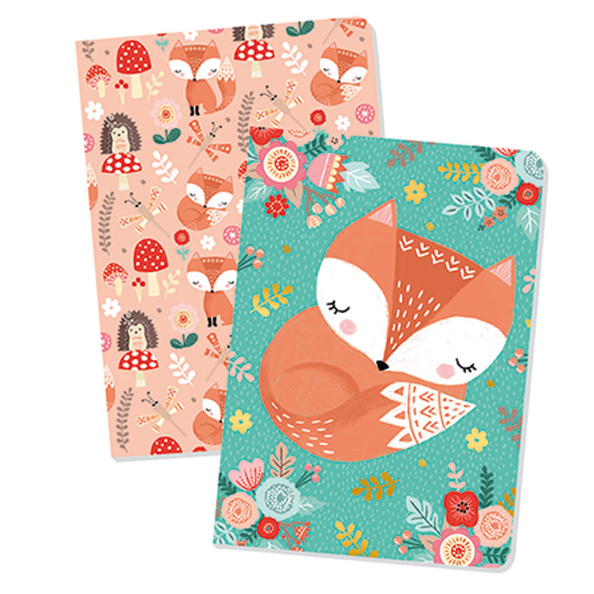 Fox and Unicorn Notebooks
