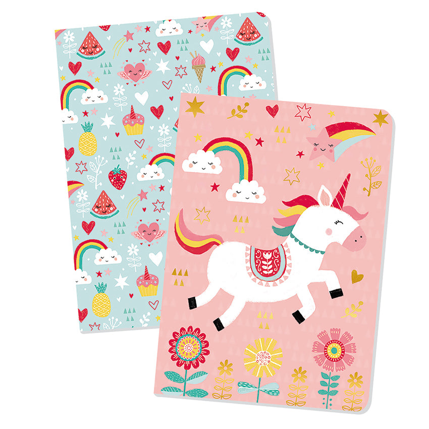 Fox and Unicorn Notebooks