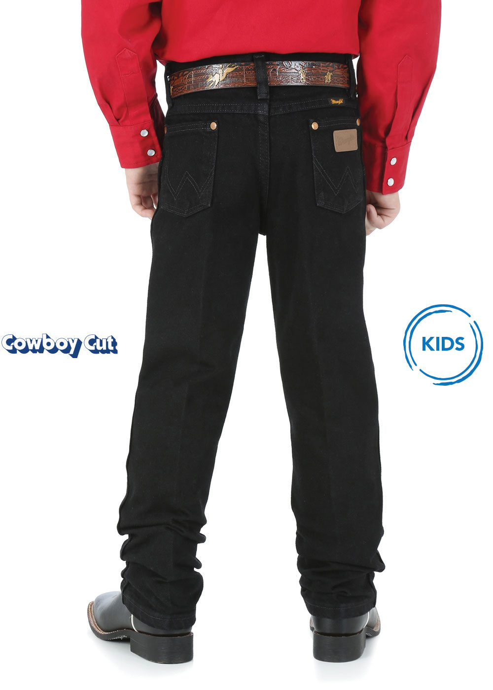 Wrangler Boys Original Cowboy Cut Jean (Black)