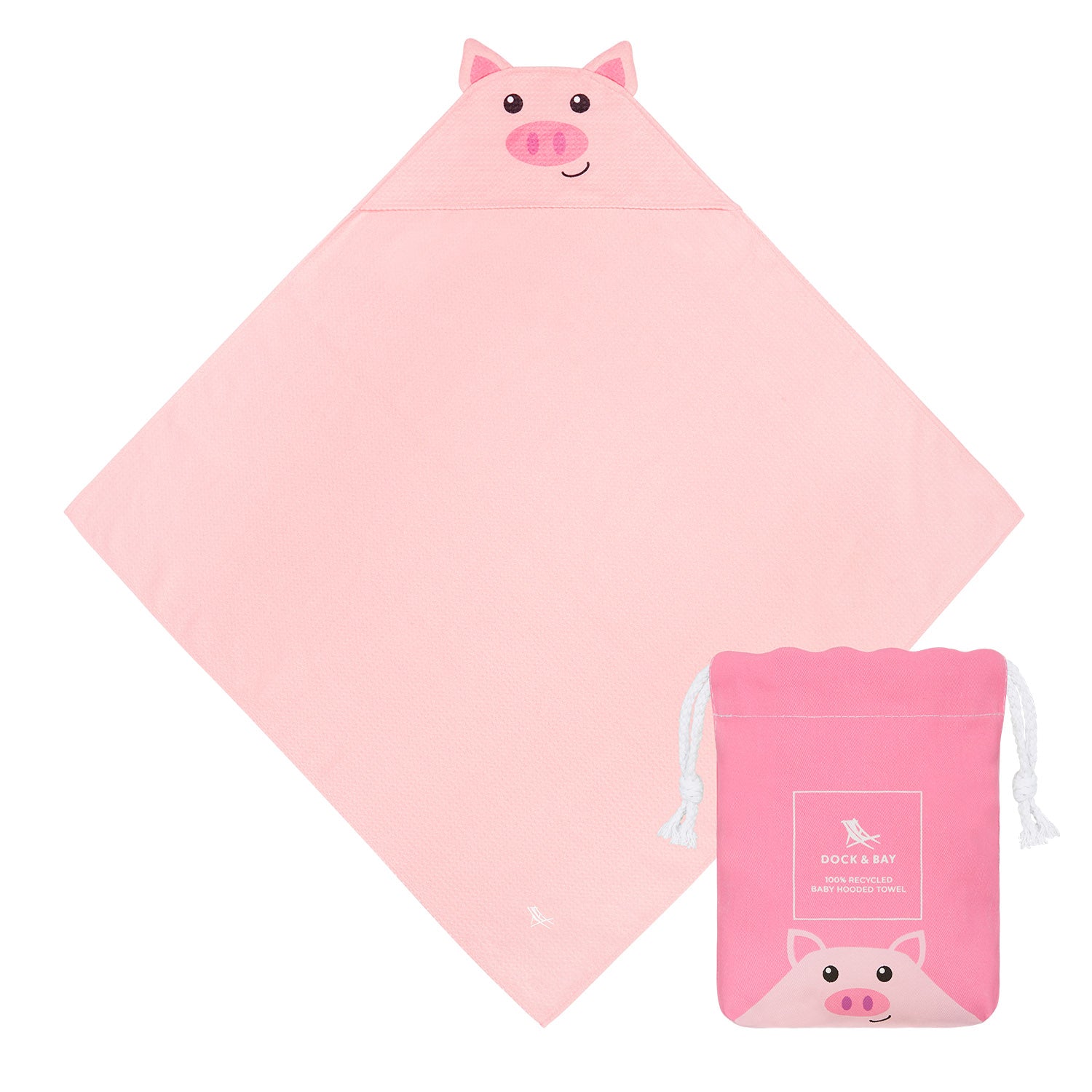 TCCS Dock and Bay Baby Hooded Towel