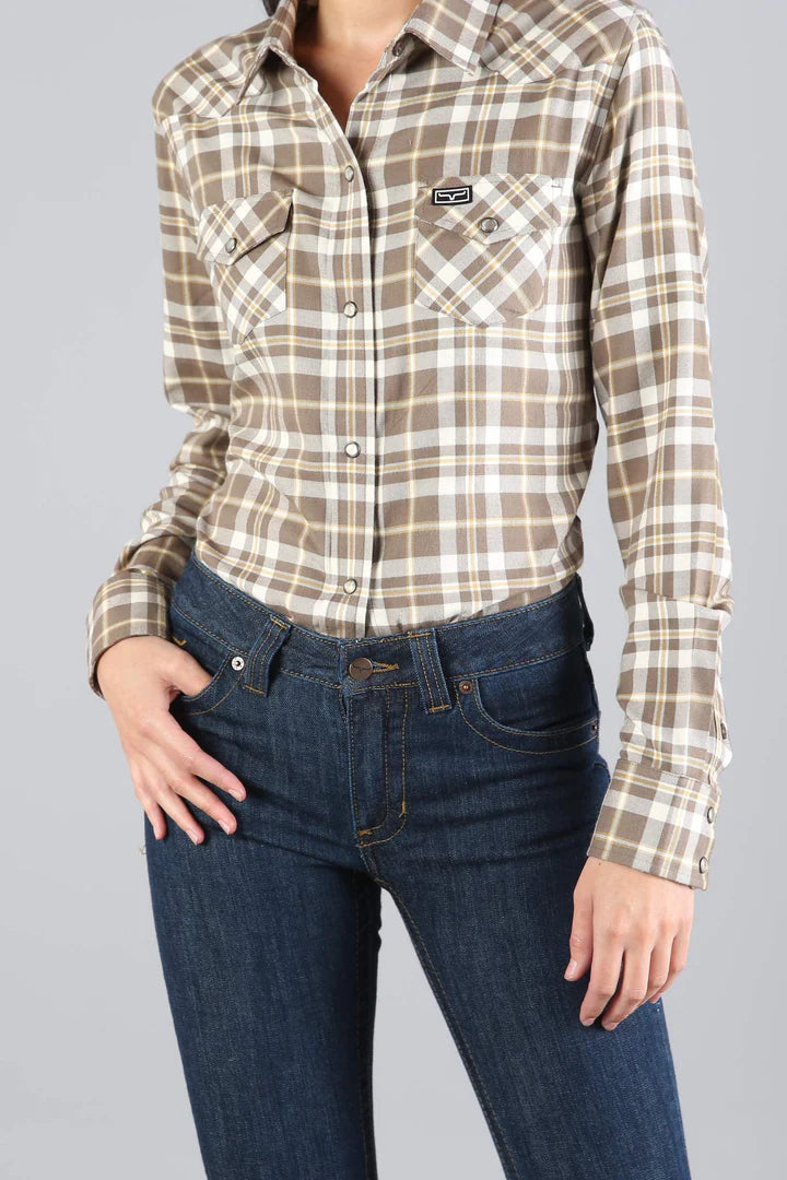 Kimes Ranch San Mateo Women's Flannel Shirt