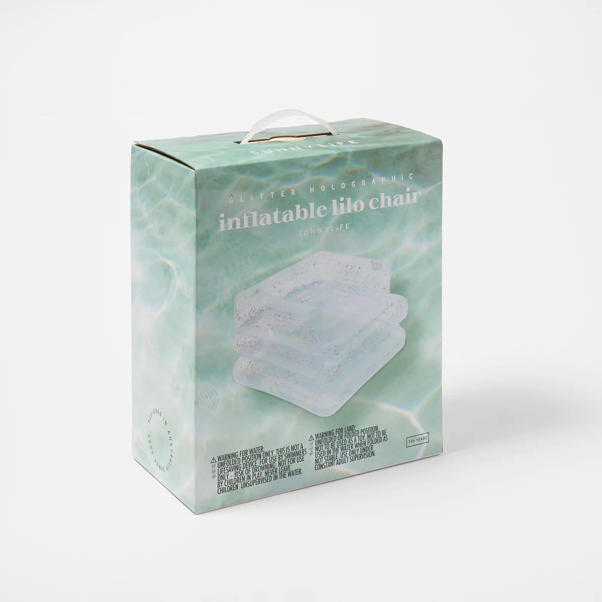 Sunnylife Inflatable Lilo Chair Glitter