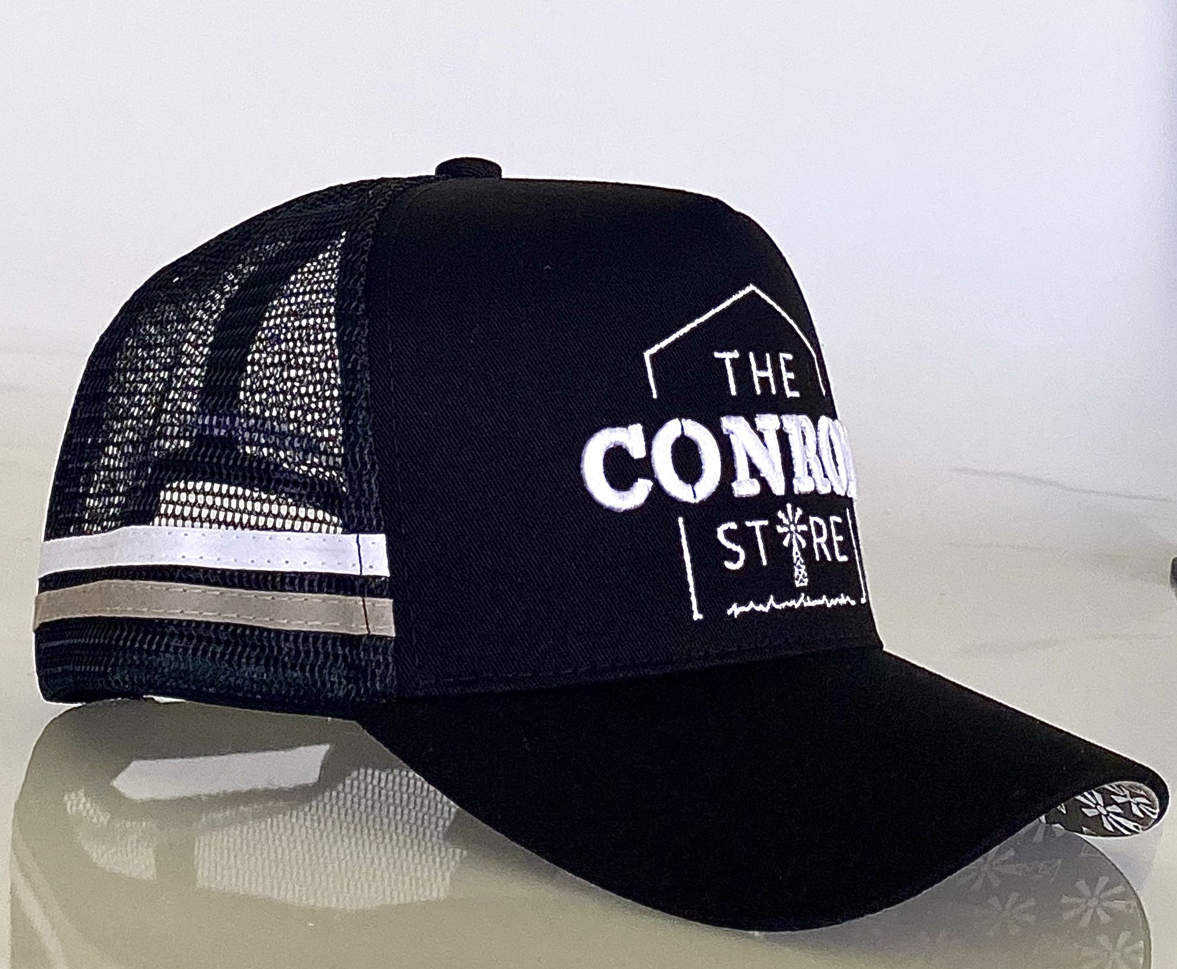 The Conron Store, trucker hat, black trucker hat, black trucker cap, trucker cap, Grenfell nsw