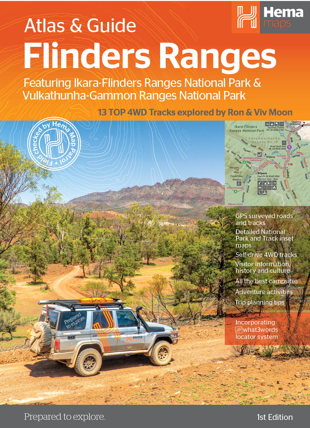 Hema Maps Flinders Ranges Atlas & Guide