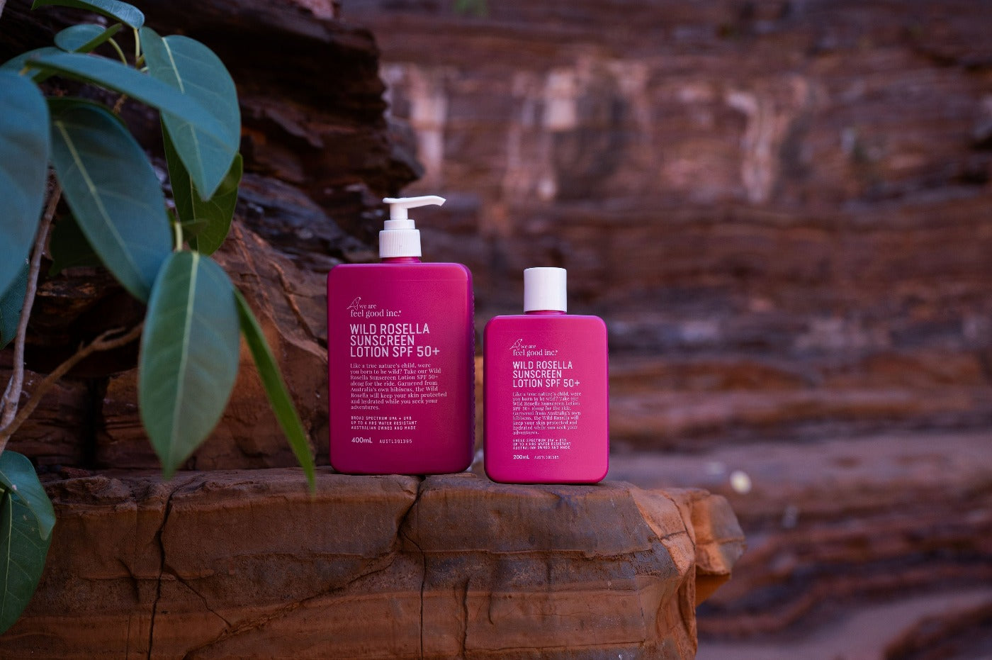We Are Feel Good Inc, Wild Rosella Sunscreen SPF50. sunscreen, SPF50, the conron store, grenfell nsw