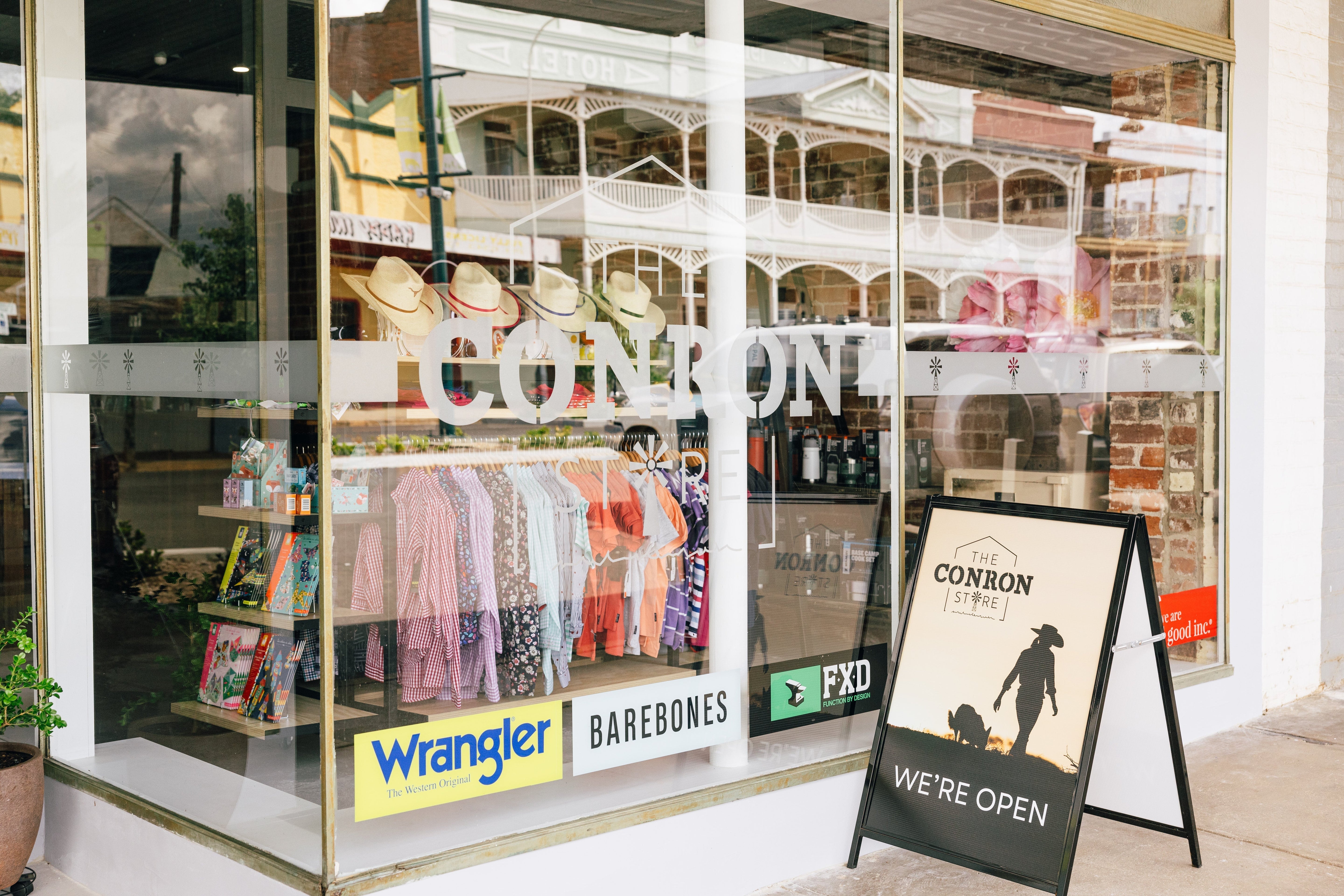 the conron store - grenfell shops - shops in grenfell - wrangler stockist