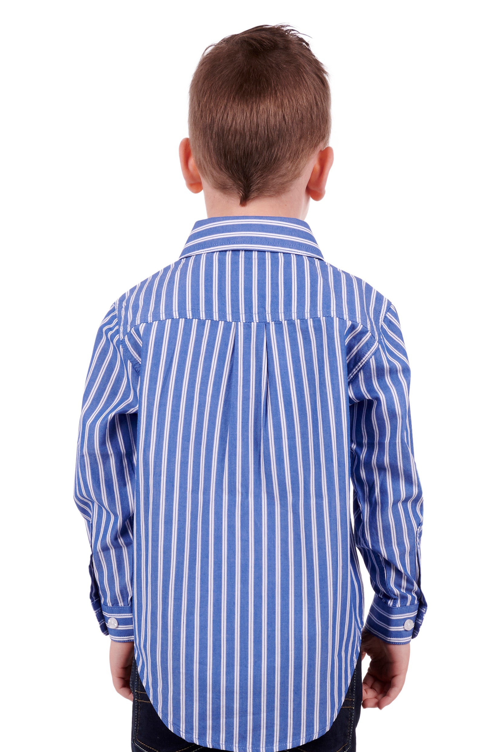 Thomas Cook Hard Slog Kids Charlie Half Placket Long Sleeve Shirt