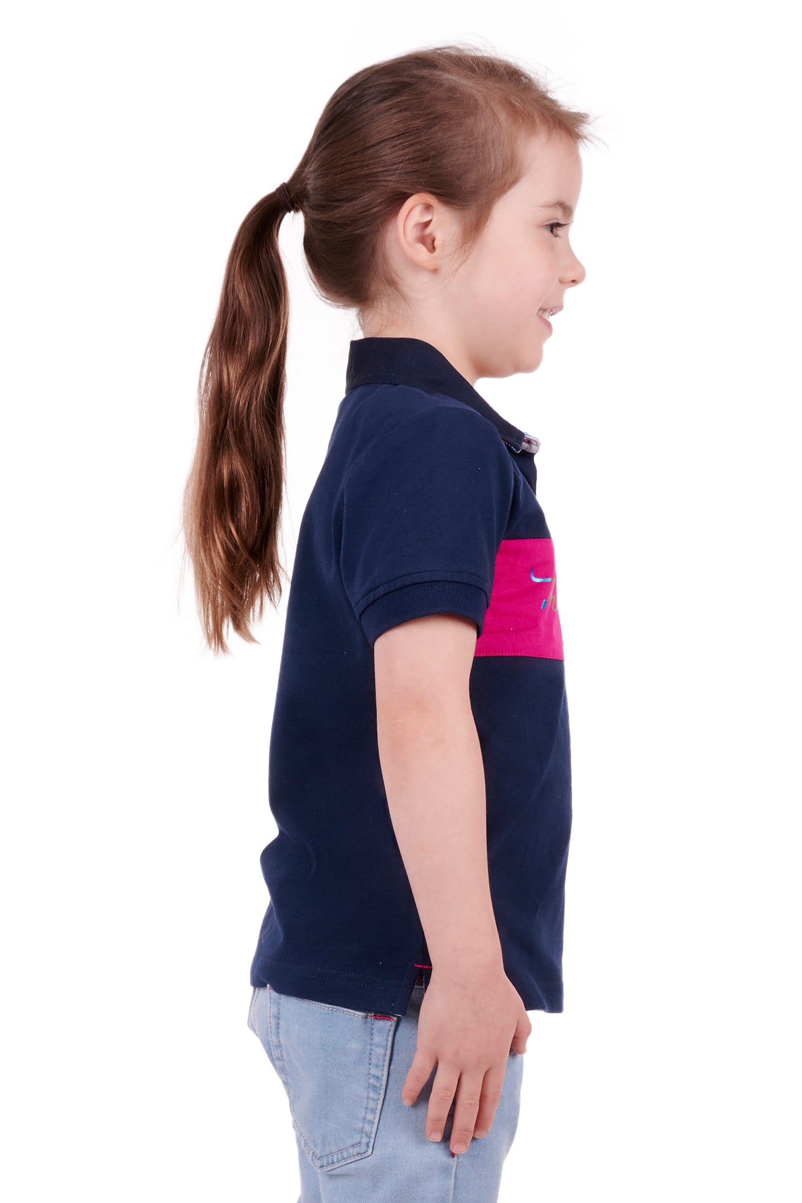 Thomas Cook Girls Lacey Short Sleeve Polo