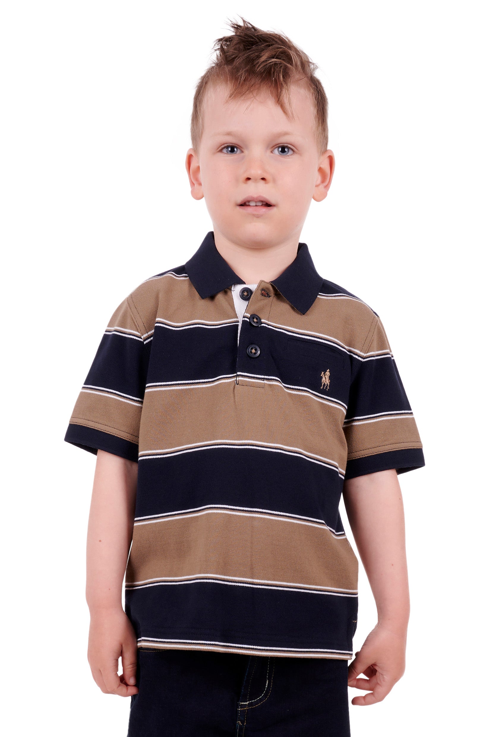 Thomas Cook Boy's Anderson Short Sleeve Polo