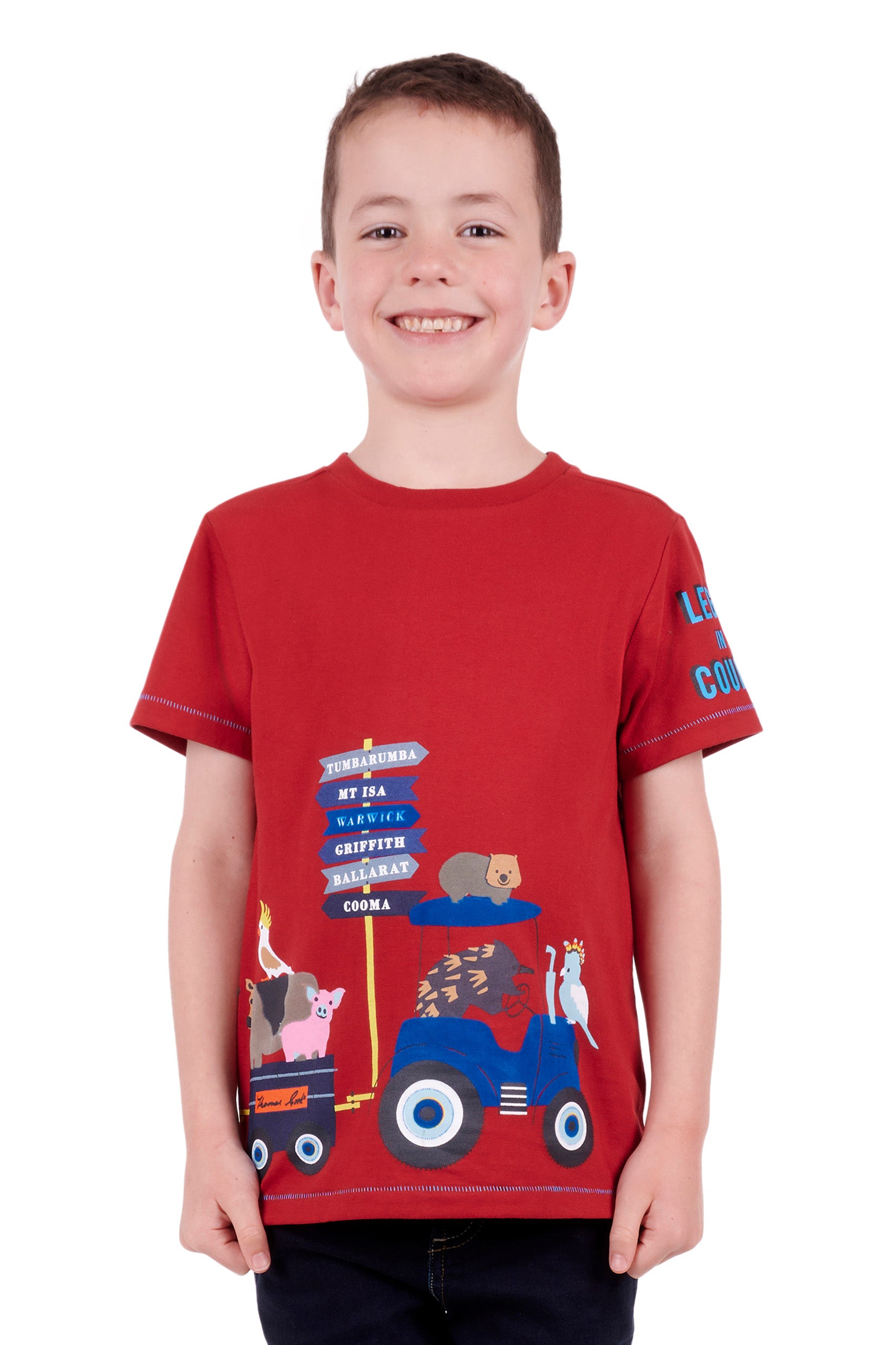 Thomas Cook Boys Travelling Farm Short Sleeve Tee