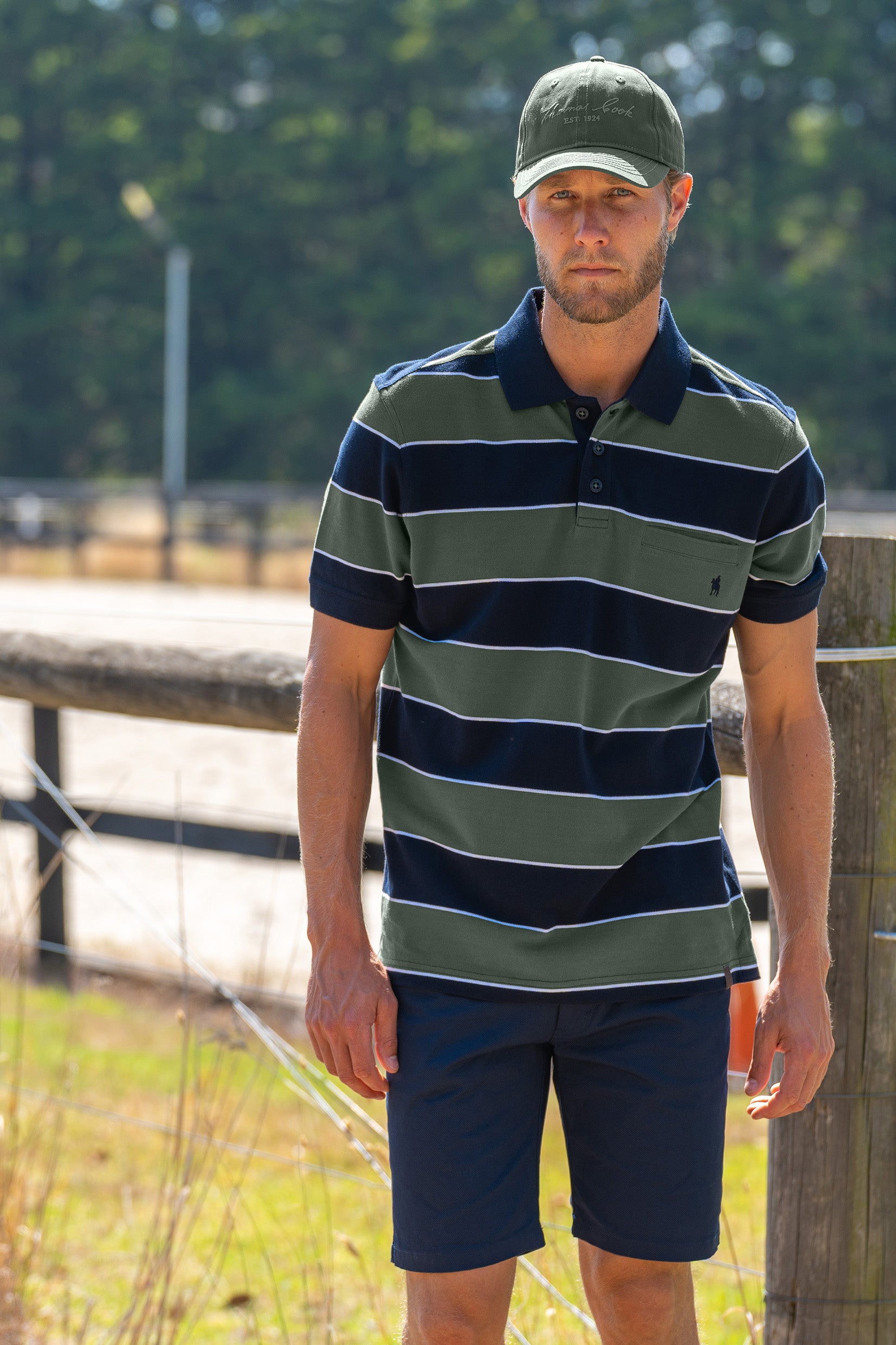 Thomas Cook Men's Phoenix Tailored Short Sleeve Polo