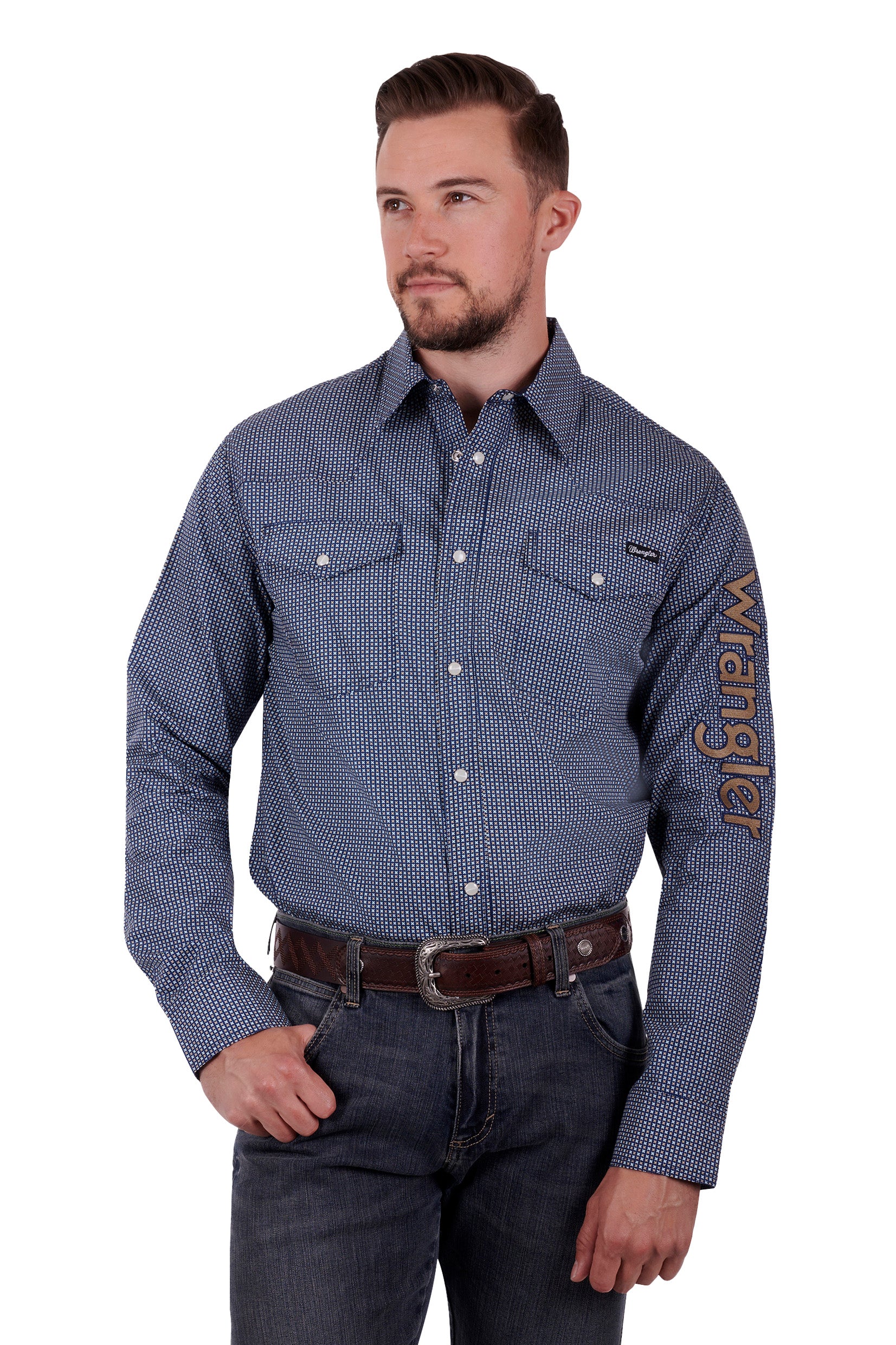 Wrangler Men's James Long Sleeve Shirt