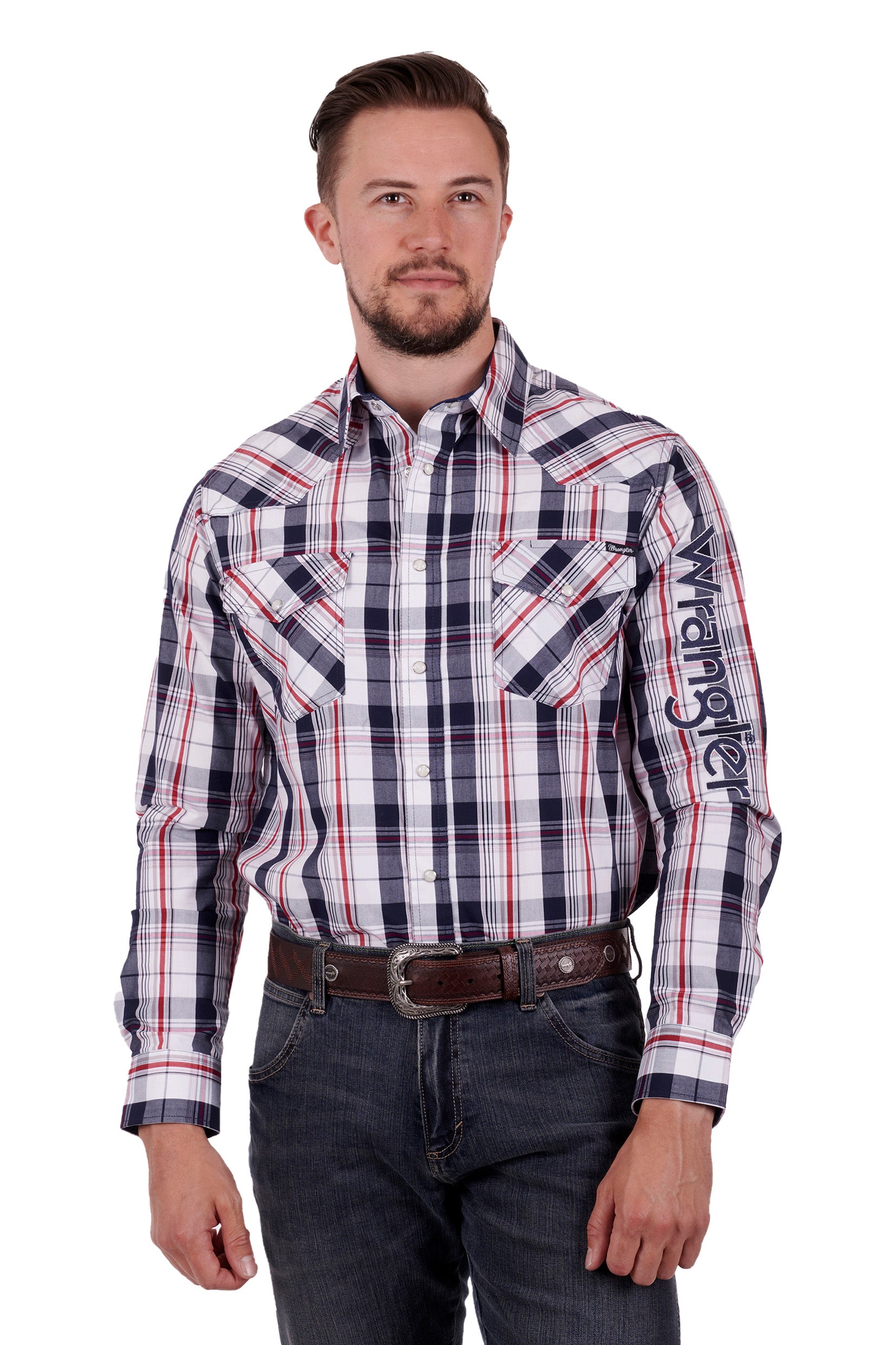 Wrangler Men's Hume Long Sleeve Shirt