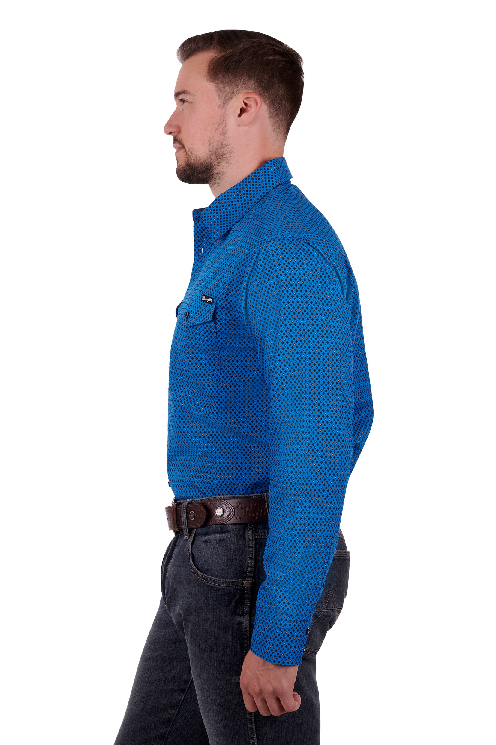 Wrangler Men's Kirk Long Sleeve Shirt