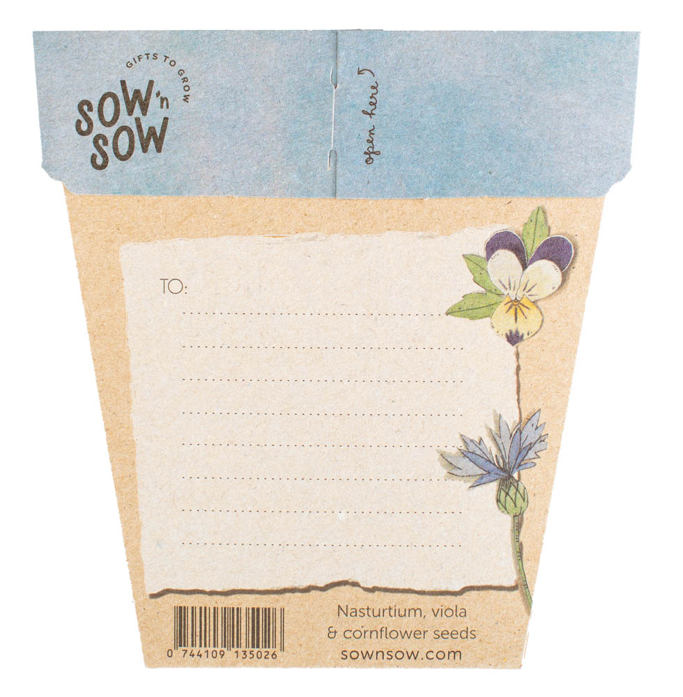 Sow 'n Sow Culinary Flowers Gift of Seeds