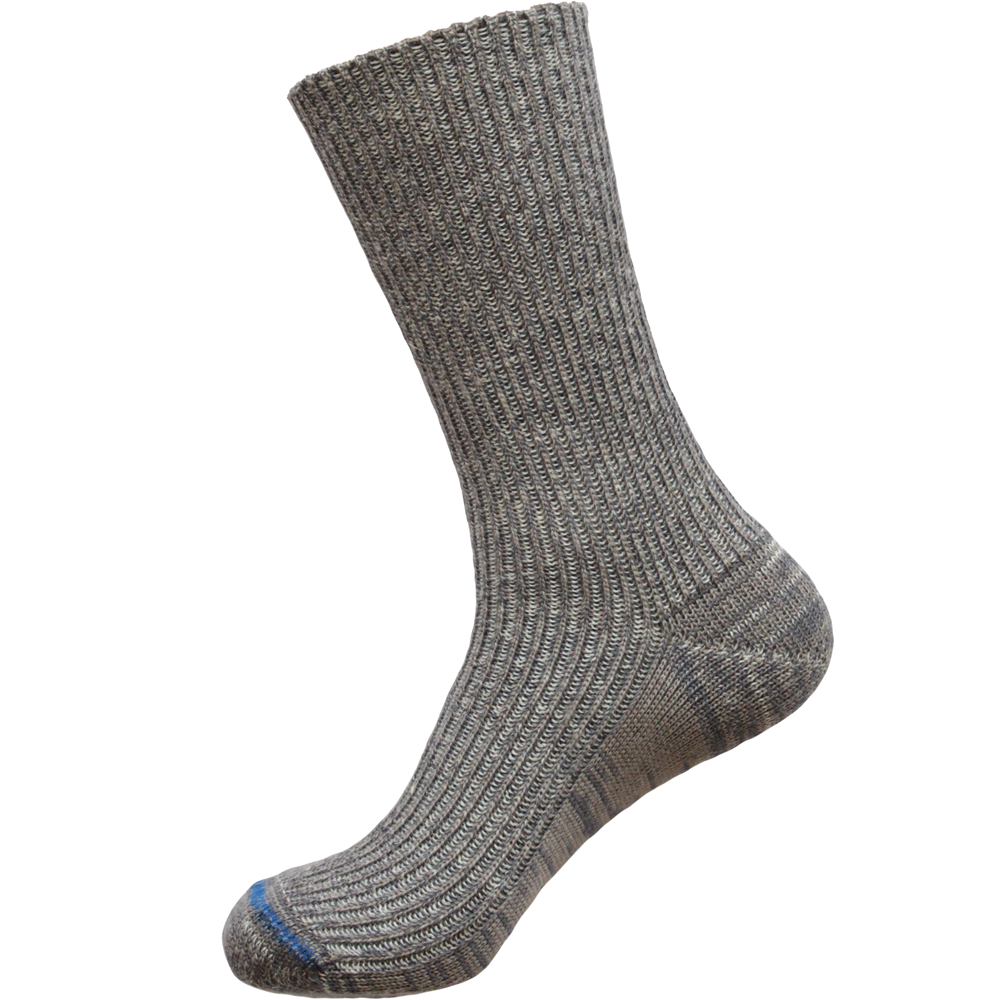 Lindner Echidna Ribbed Merino/ Hemp Loose Top Socks