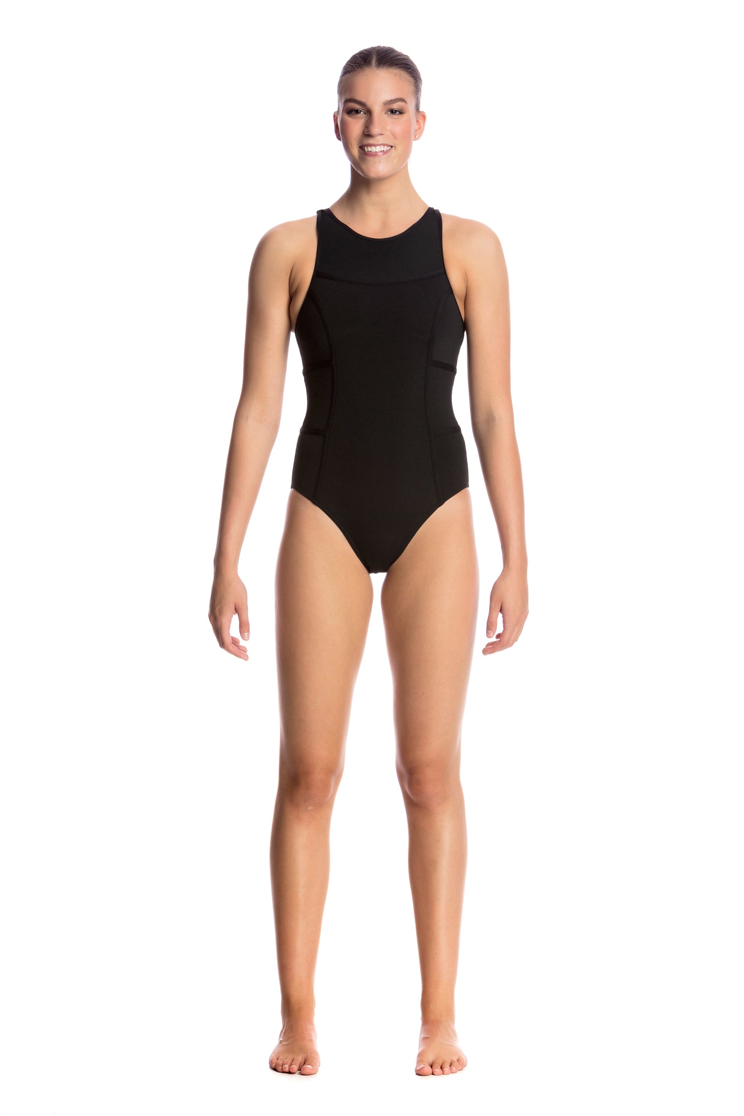 Funkita Ladies High Flyer One Piece - Still Black