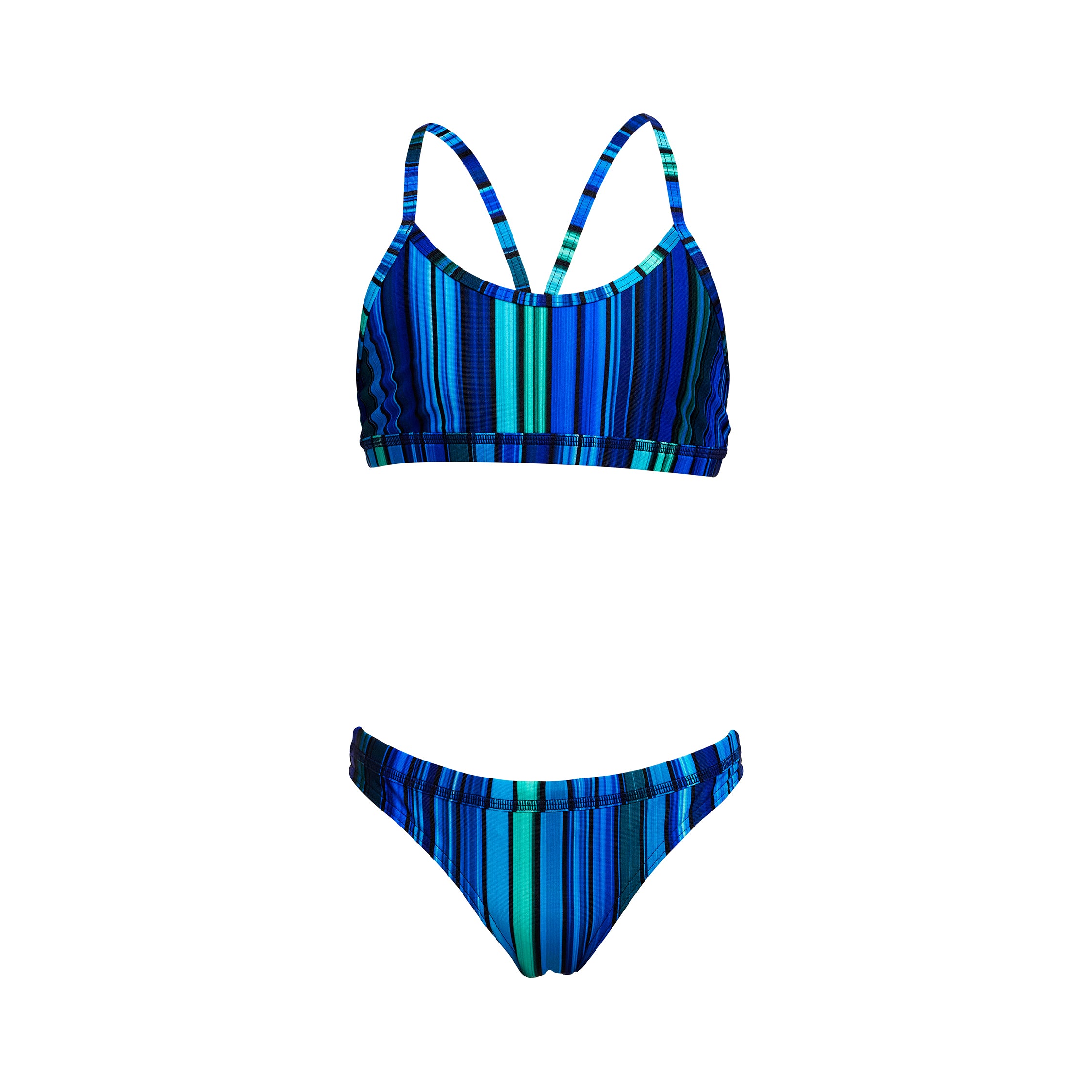 Funkita Girl's Racerback Two Piece - Beam Bars