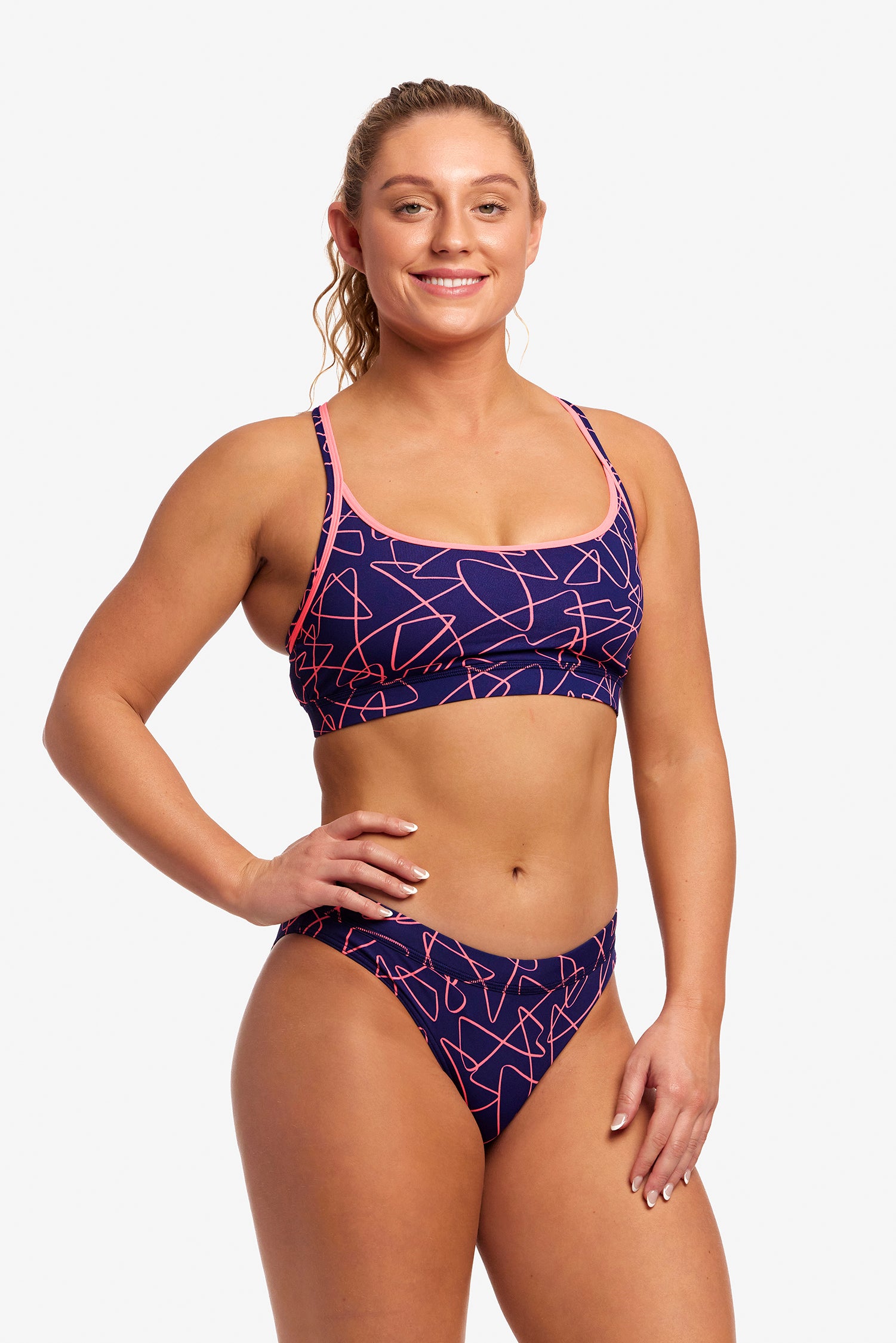 Funkita Ladies Sports Brief - Serial Texter