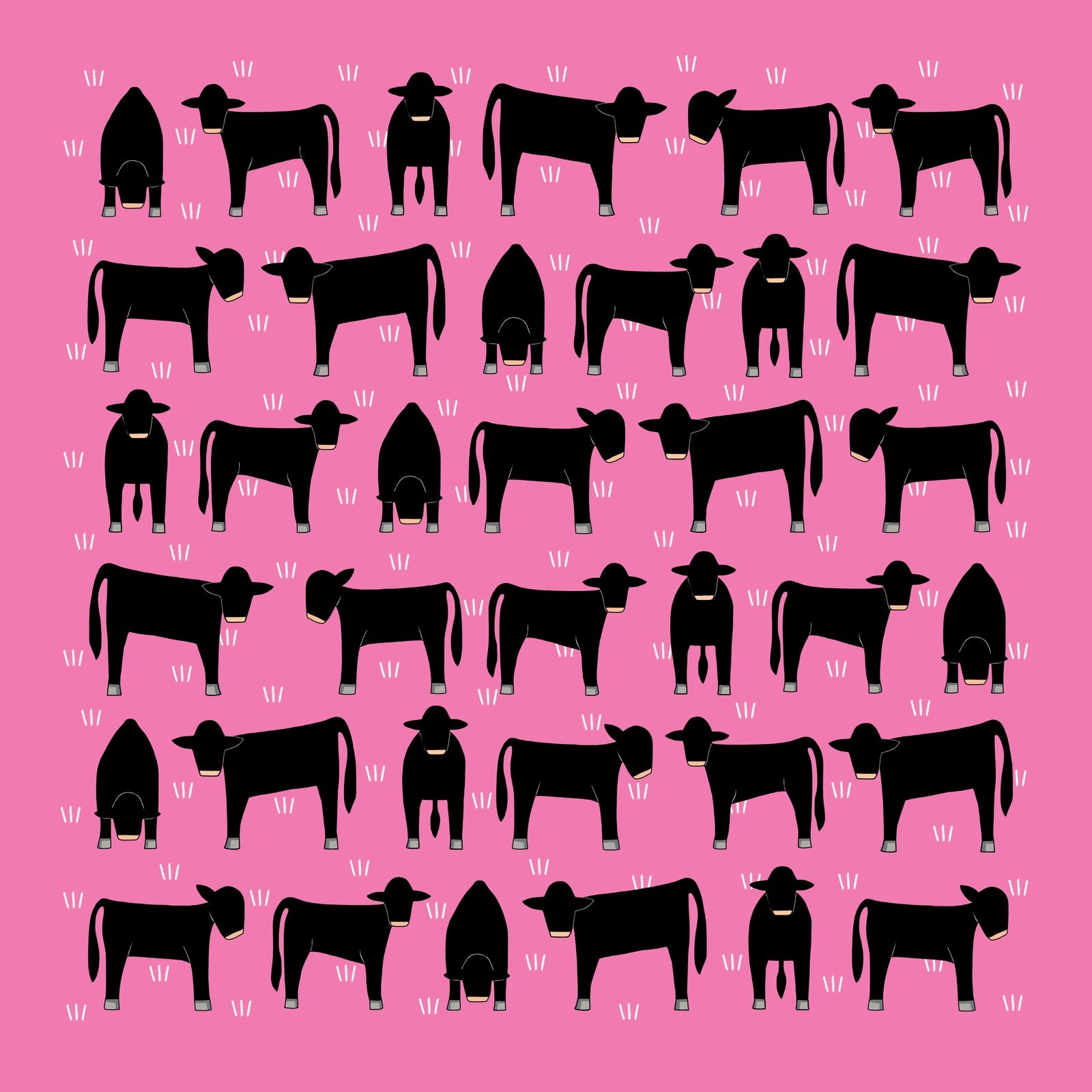Red Tractor Designs Cotton Hanky