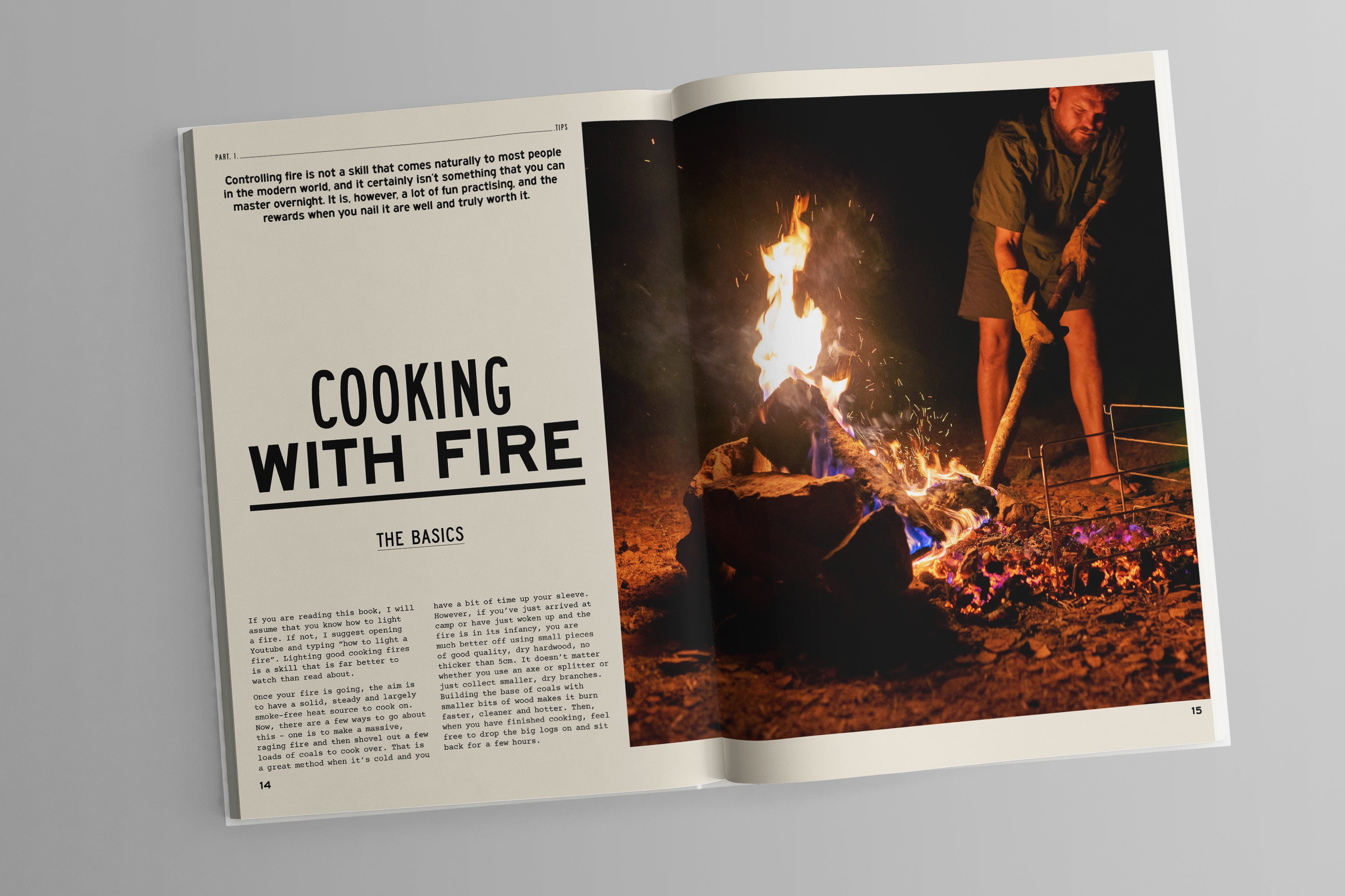Fire to Fork: Adventure Cooking Book by Harry Fisher