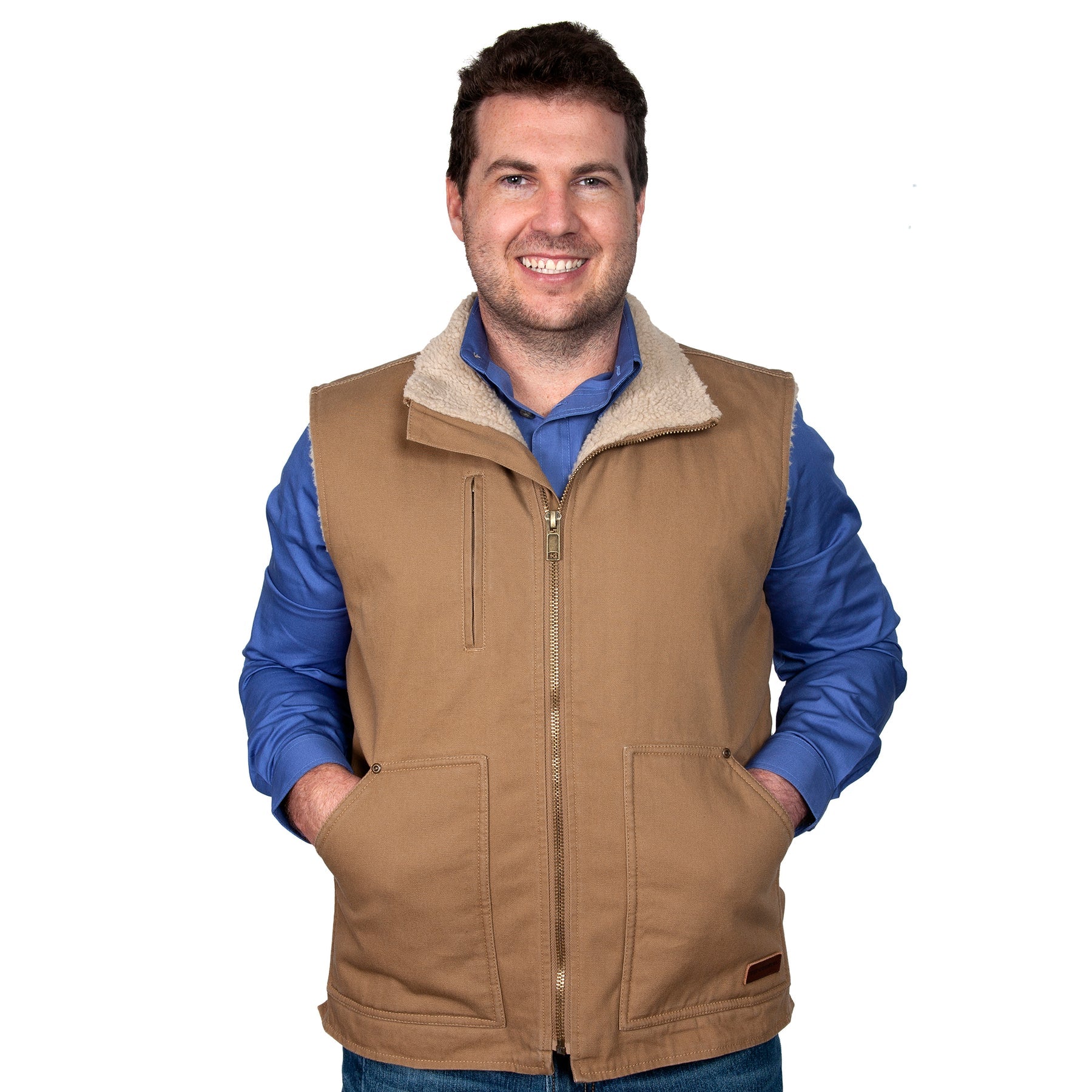Just Country Diamantina Sherpa Vest