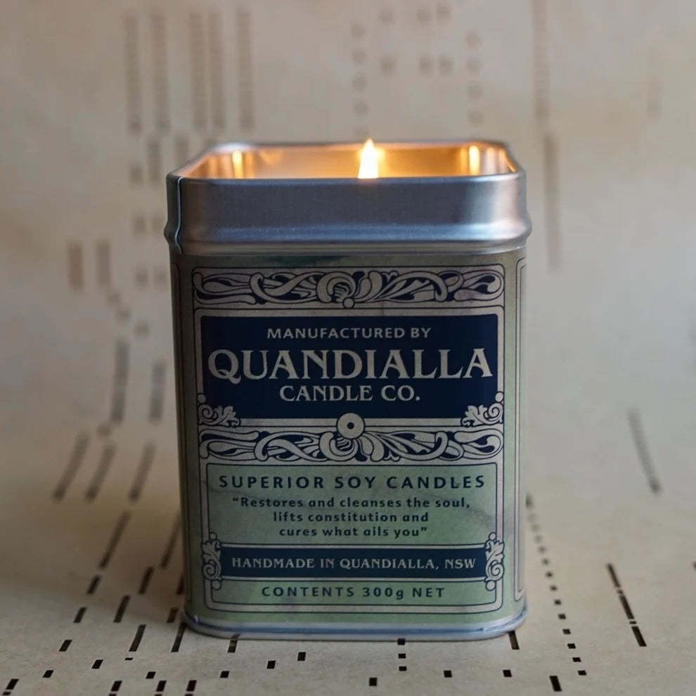 Quandialla Candle Co Small Soy Candle Tin