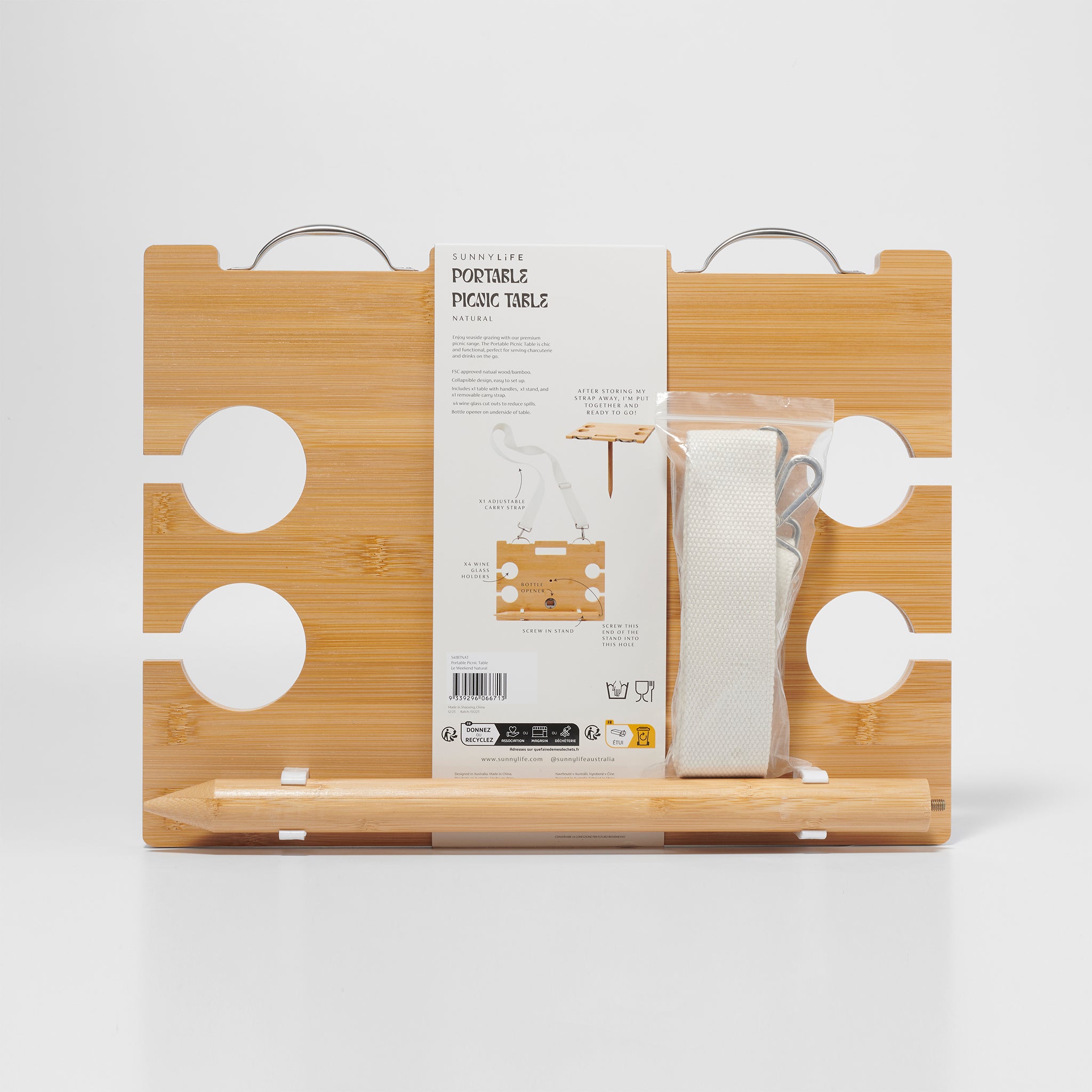 Sunnylife Portable Picnic Table