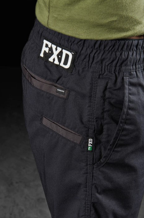 FXD WS-4 Repreve Stretch Ripstop Elastic Waist Work Shorts