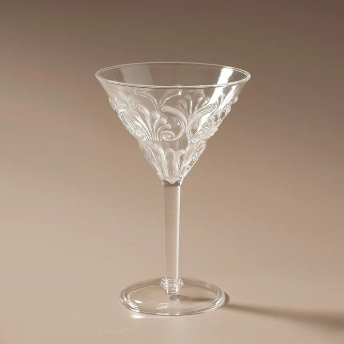 Indigo Love Collectors Flemington Acrylic Martini Glass