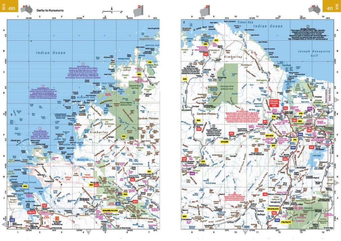 Hema Maps Where to Camp Guide Australia