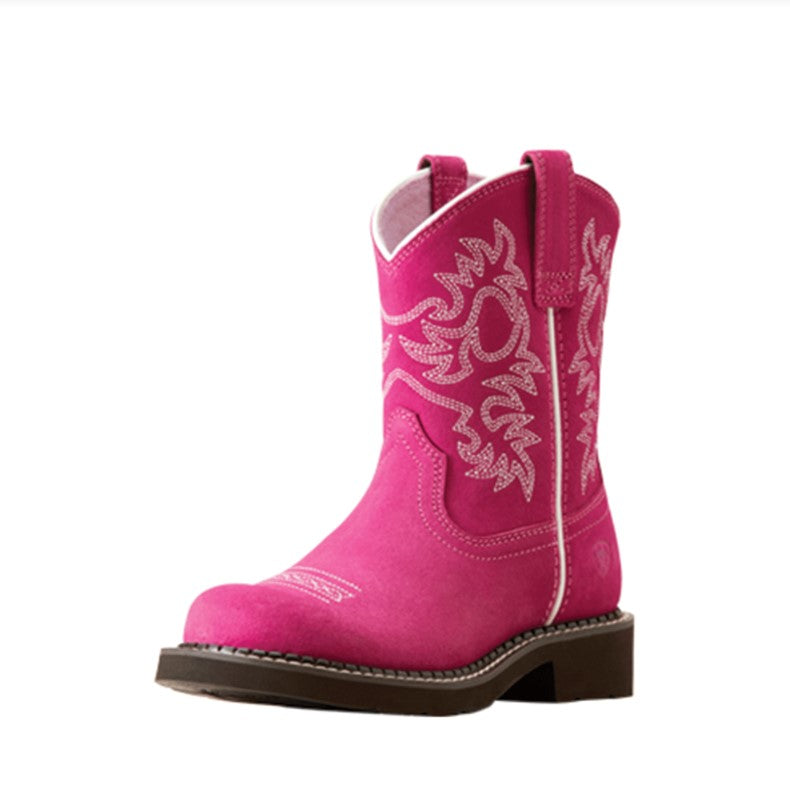Ariat Kids Fatbaby Hottest Pink Boot