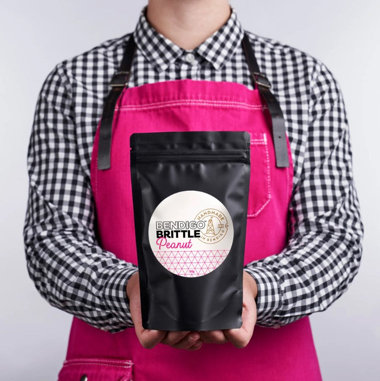 Bendigo Brittle - Peanut Brittle 100g