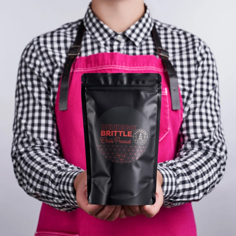 Bendigo Brittle - Chilli Peanut Brittle (mild) 100g