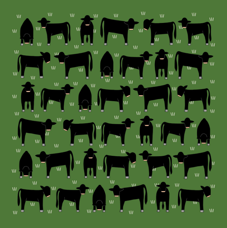 Red Tractor Designs Cotton Hanky