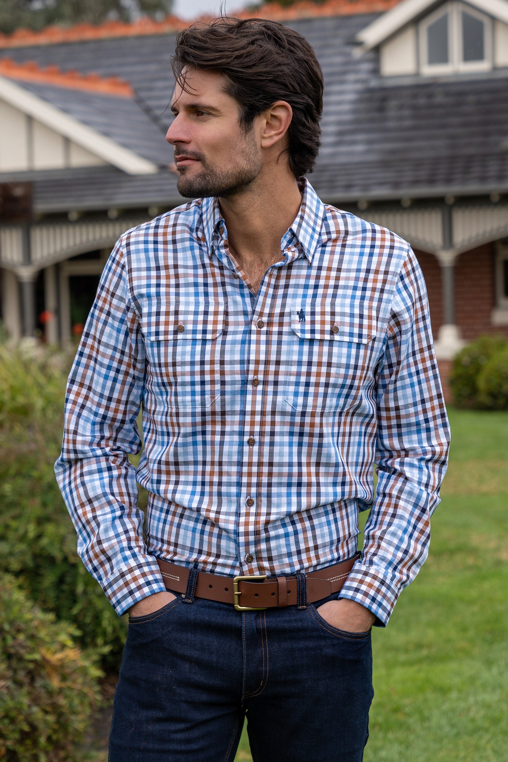 Thomas Cook Mens Patrick Long Sleeve Shirt