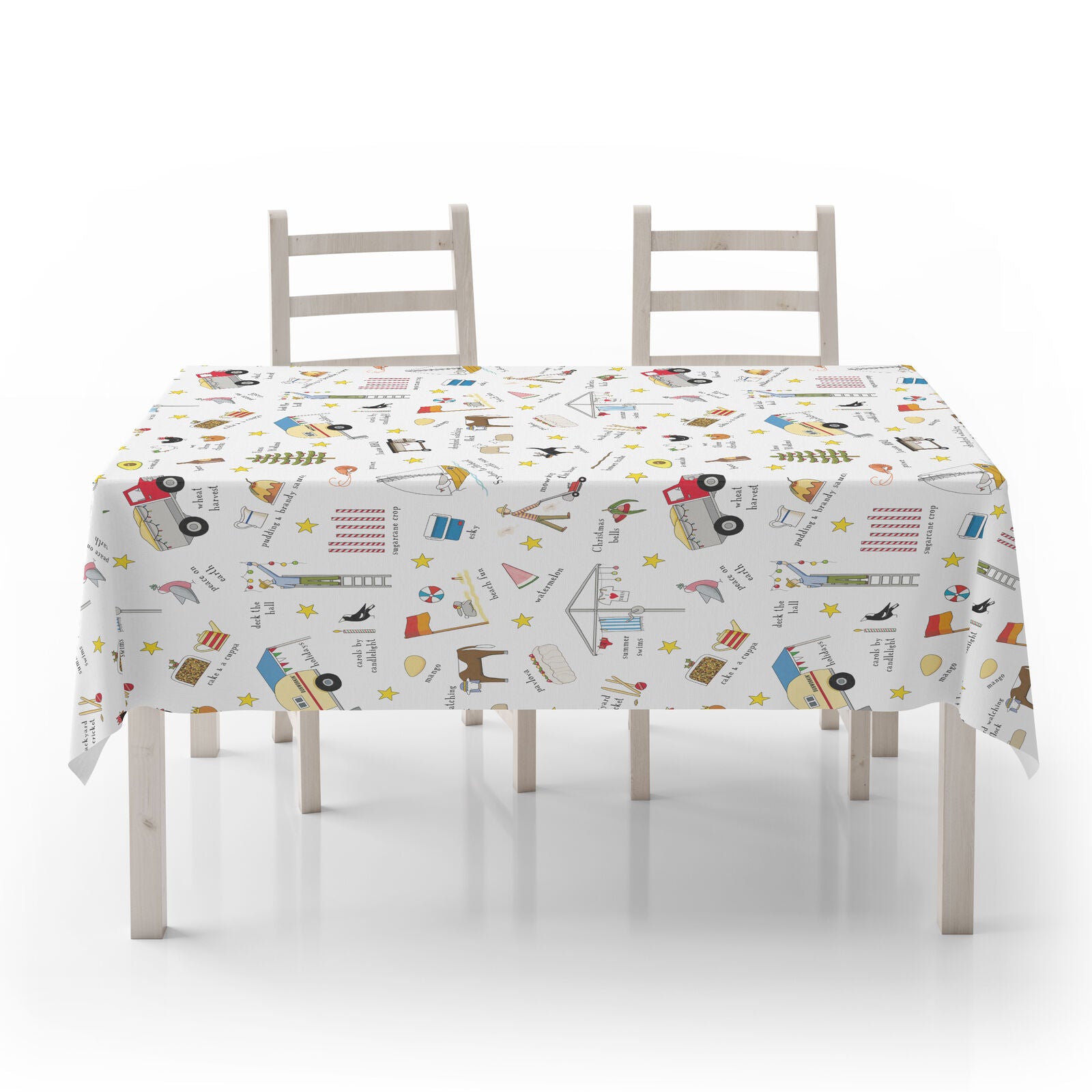TCCS Christmas in Austrlaia Table Cloth 140cm x 260xm (8 seater)