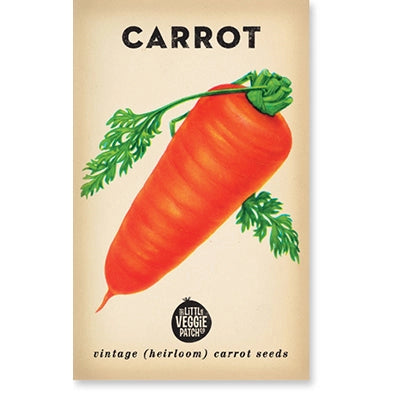 Little Veggie Patch Co Carrot "Baby Amsterdam" Heirloom Seeds