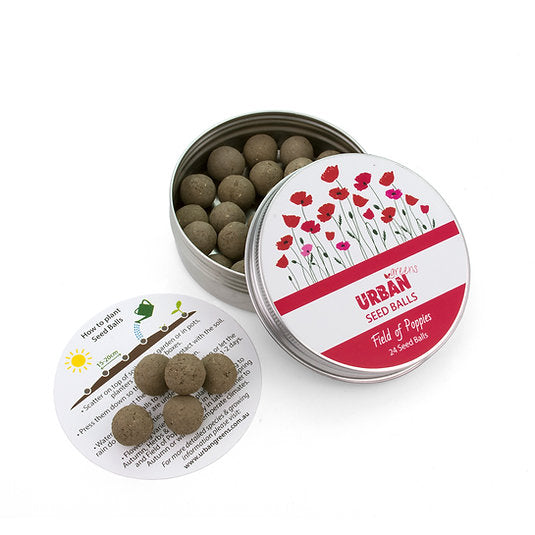 Urban Greens Field of Poppies Seed Balls