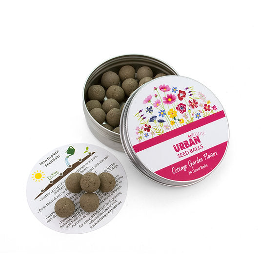 Urban Greens Cottage Garden Flowers Seed Balls