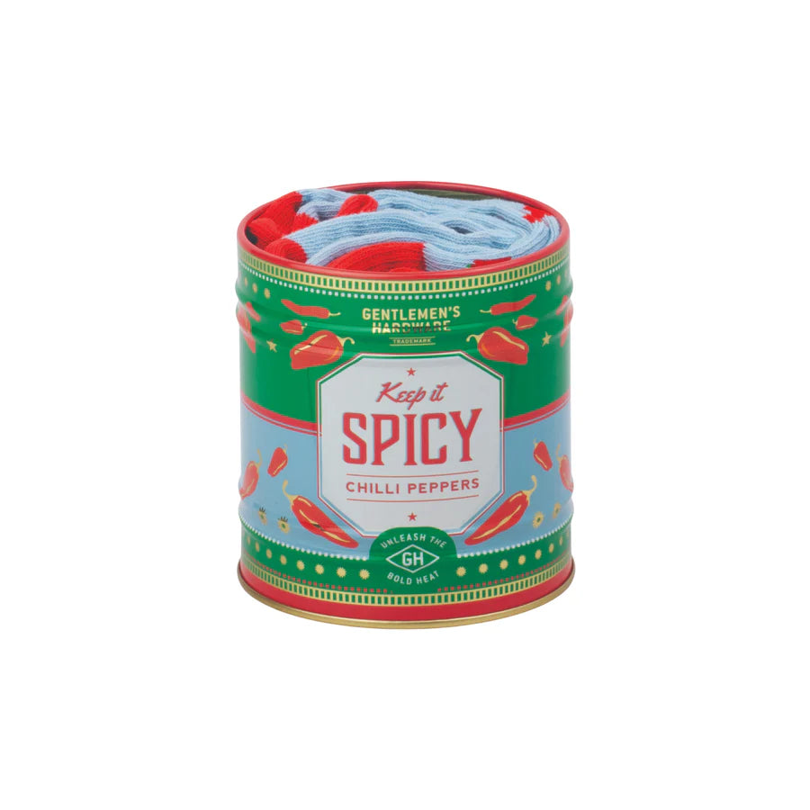 Gentlemen's Hardware Socks in a Can
