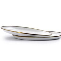 Barebones Enamel Deep Plate Set