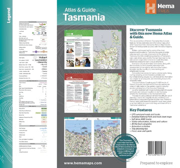 Hema Maps Tasmania Atlas & Guide