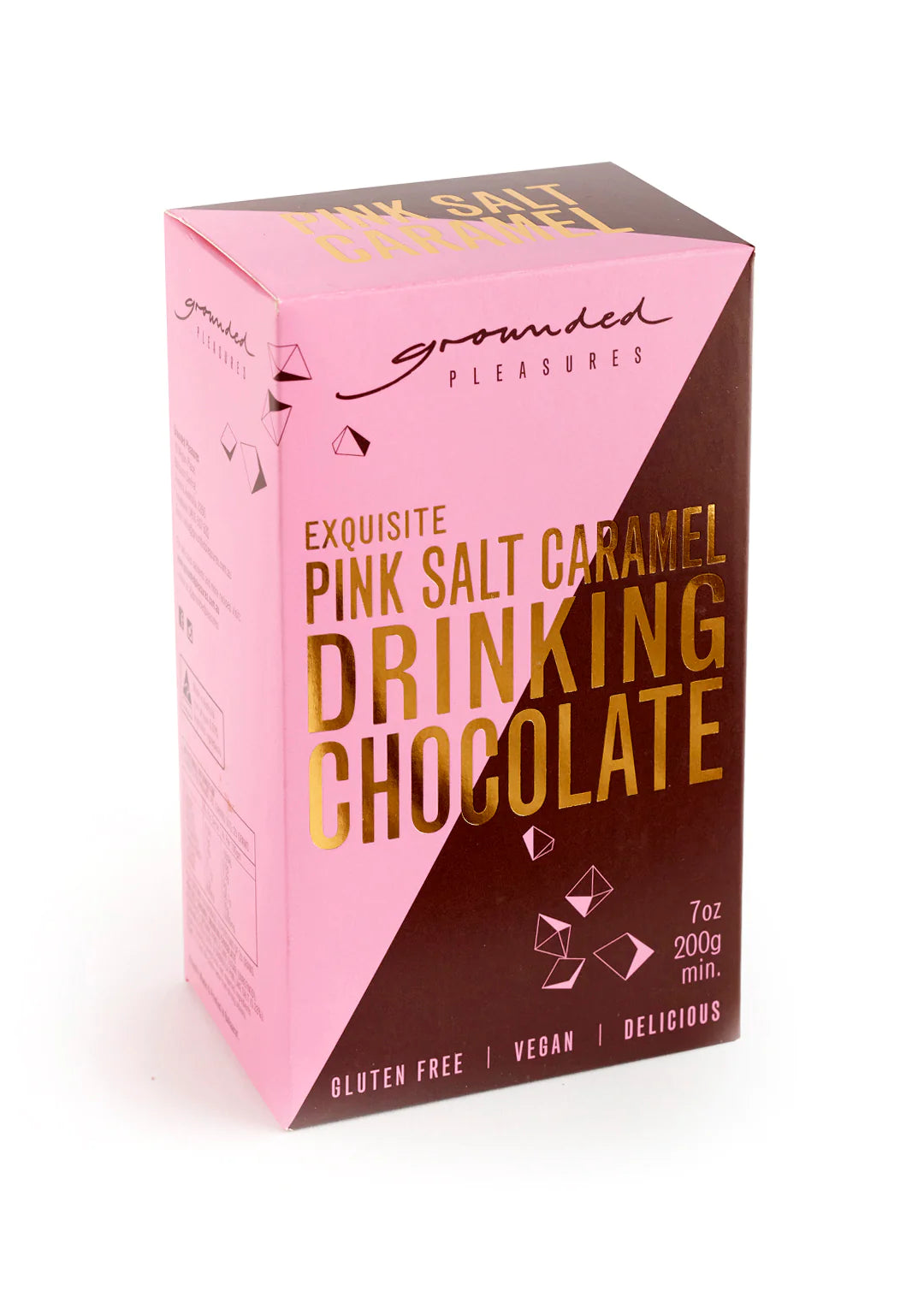 Grounded Pleasures Pink Salt Caramel Drinking Chocolate